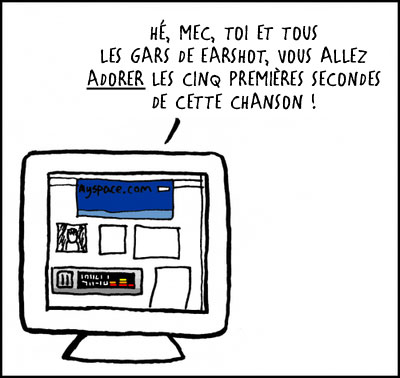 C'est comme si tous ces gars s'étaient réunis, et puis ils se sont dit : ''alors, qu'est-ce qui nous manque le plus des années 1998 ? Ah ouais, des fichiers MIDI incorporés à la page !''