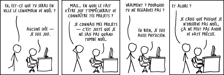 Les physiciens qui veulent protéger le Noël traditionnel réalisent que le seul moyen de l'empêcher de changer, c'est de ne pas l'observer.