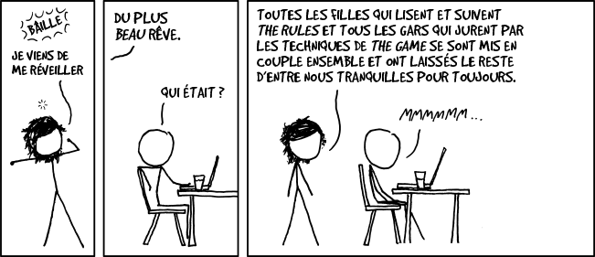 Chanceuse. Dans mon rêve, toutes les personnes qui ont grandi en aimant L’Arbre Généreux s’étaient mises en couple avec tous les étudiants qui ont eu des rêves bizarres après avoir lu La Métamorphose. C'était plus déroutant.