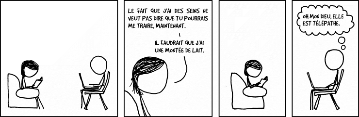 C'est pas dur quand tu penses à la même chose à peu près 40 ou 50 pourcent du temps.