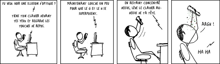 Méthode alternative : le convaincre de faire semblant d'utiliser une ardoise magique et qu'il doit l'effacer.