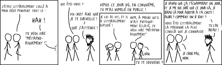 Cette expérience de chimie m'a métaphoriquement- puis, peu après, littéralement- collé à mon siège.