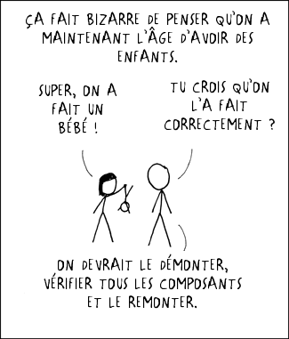 Je parie que mes futurs enfants liront ça un jour. CHERS FUTURS ENFANTS : comment avez-vous fait pour vous connecter à internet depuis la cave ?